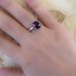 Gerochristo 2773N ~ Solid Gold & Silver Medieval-Byzantine Solitaire Ring