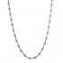 Gerochristo 4106N ~ Stering Silver Floral Chain Necklace
