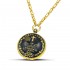 1821 Revolution 200th Anniversary Silver and Enamel Locket Pendant Necklace ~ Dimitrios Exclusive M133