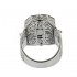 22K Gold and Silver St Constantine and Helen Signet Ring ~ Savati 374