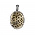 Gerochristo 1100N ~ Solid Gold & Silver Medieval-Byzantine Filigree Pendant
