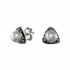 Gerochristo 1400N ~ Sterling Silver & Pearls Medieval Stud Earrings
