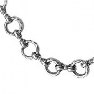 Gerochristo 3106 ~ Sterling Silver Medieval Byzantine Necklace