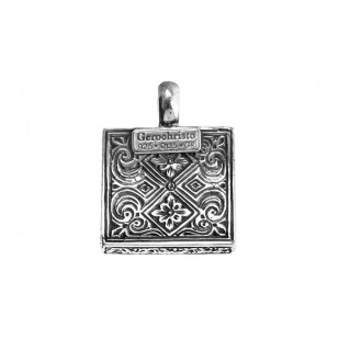 Gerochristo 3189N ~ Sterling Silver Medieval-Byzantine Pendant