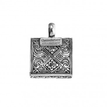 Gerochristo 3190N ~ Sterling Silver Medieval-Byzantine Pendant