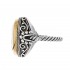 Savati 22K Solid Gold & Silver Griffin Signet Ring