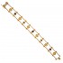 Savati 18K Solid Gold & Tourmaline Rosette Archaic Chain Bracelet