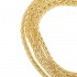 14K Solid Yellow Gold Round Wheat Chain 1.6 mm - Solid