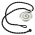 Large Spiral ~ Sterling Silver Pendant-Necklace with Choker