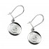 Spiral ~ Sterling Silver Pierced Earrings