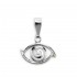 Evil Eye Amulet ~ Sterling Silver Pendant-Charm
