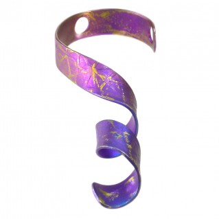 Giampouras 5093 ~ Anodized Colored Titanium Ribbon Pendant