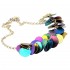 Giampouras 50051 ~ Anodized Colored Titanium Necklace