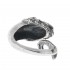 Lion's Head ~ Sterling Silver Wrap Ring - Large