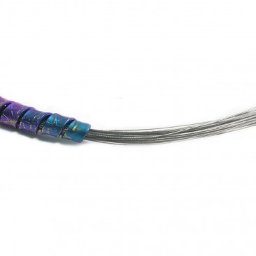 Giampouras 5040~ Anodized Colored Titanium Necklace