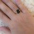 Solid Gold Intaglio Seal Stone Bloodstone Ring with Carved Athena ~ Savati 298