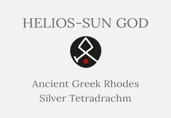 Helios-Sun God ~ Ancient Greek Rhodes Silver Tetradrachm - Short History