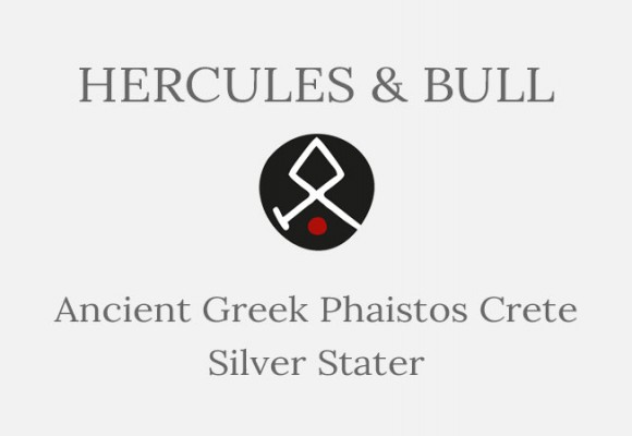 Phaistos Crete Silver Stater &ndash; Hercules and Bull - Short History